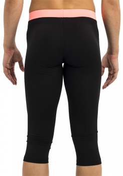 ERVY  BASIC Capri-Tight mit Kontrastbund  ER 12038.037/3  hüfttief
